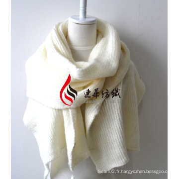 Châle en acrylique tricoté (12-BR201812-6)